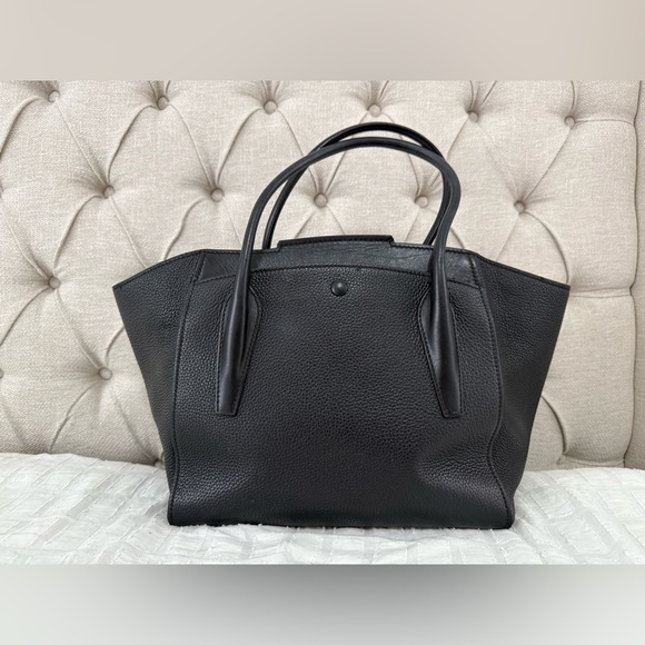 Michael kors Bancroft Collection Large leather handbag black - Picture 3 of 11